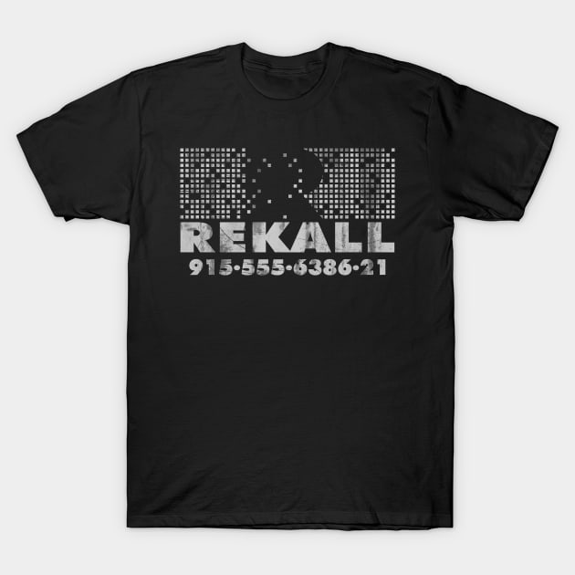 Rekall T-Shirt by synaptyx